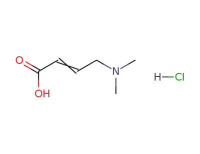 trans-4-dimethylaminocrotonic acid hydrochloride