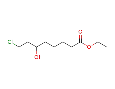 6-hydroxy-8-chlorooctanoic acid ethyl ester